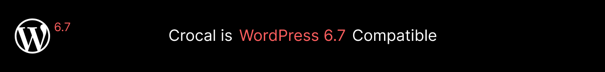 Crocal WordPress 6.7