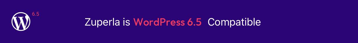 Zuperla WordPress 6.5
